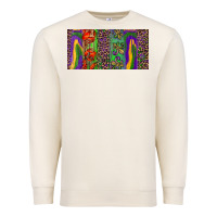 Sandshell Mardi gras brushstrokes crawfish fleur de lis Premium Sweatshirt - RanaPortraitStore