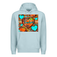 Blue Mist teacher hearts Premium Hoodie - JahusDesignShop