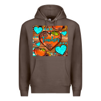 Coffee teacher hearts Premium Hoodie - JahusDesignShop