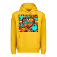 Lemon teacher hearts Premium Hoodie - JahusDesignShop