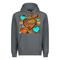 Rock teacher hearts Premium Hoodie - JahusDesignShop