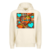 Tofu teacher hearts Premium Hoodie - JahusDesignShop