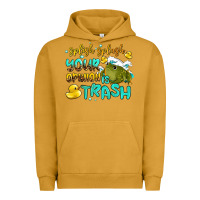 Pigment Peanut Butter splish splash your opinion is trash Urban Hoodie - AdoDesignShop