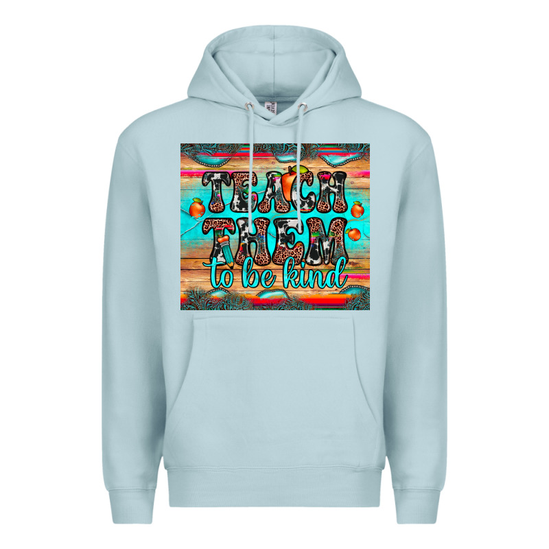 Teach Them To Be Kind Premium Hoodie by JahusDesignShop | Teevron