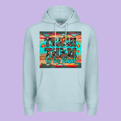 Teach Them To Be Kind Premium Hoodie Designed By Jahusdesignshop