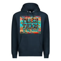 Navy teach them to be kind Premium Hoodie - JahusDesignShop