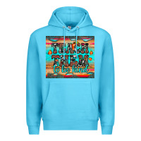 Ocean Blue teach them to be kind Premium Hoodie - JahusDesignShop