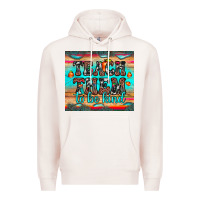 Pale Pink teach them to be kind Premium Hoodie - JahusDesignShop