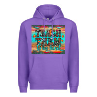 Purple teach them to be kind Premium Hoodie - JahusDesignShop