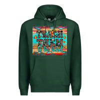 Sports Green teach them to be kind Premium Hoodie - JahusDesignShop