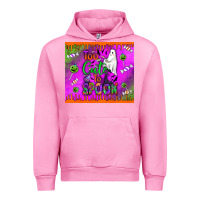 Fuchsia Pink too cute to spook Urban Hoodie - BundleAndBundleShop