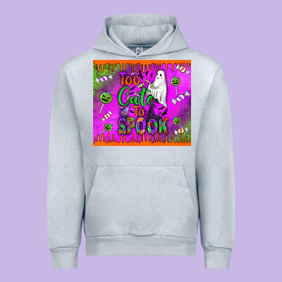 Too Cute To Spook Urban Hoodie Designed By Bundleandbundleshop