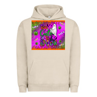 Pigment French Oak too cute to spook Urban Hoodie - BundleAndBundleShop