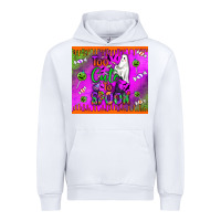 White too cute to spook Urban Hoodie - BundleAndBundleShop