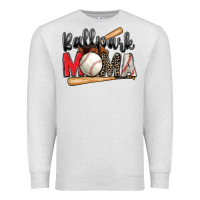 Oatmeal Heather ballpark mama baseball Premium Sweatshirt - Zillion Design Studio