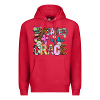 Cardinal saved by his grace Premium Hoodie - AdoDesignShop