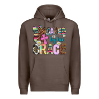 Coffee saved by his grace Premium Hoodie - AdoDesignShop