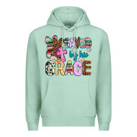 Seafoam saved by his grace Premium Hoodie - AdoDesignShop