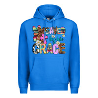 True Royal saved by his grace Premium Hoodie - AdoDesignShop