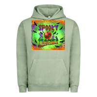 Pigment Oil Green spooky teacher Urban Hoodie - BundleAndBundleShop
