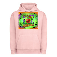 Pigment Salmon spooky teacher Urban Hoodie - BundleAndBundleShop