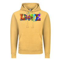 Vintage Mustard pride love butterflies Vintage Hoodie - AdoDesignShop