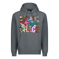 Rock saved by his grace Premium Hoodie - AdoDesignShop