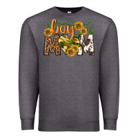 Charcoal Heather boy mom Premium Sweatshirt - texasbilliewilder