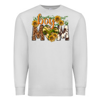 Dove Grey boy mom Premium Sweatshirt - texasbilliewilder
