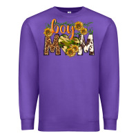 Purple boy mom Premium Sweatshirt - texasbilliewilder
