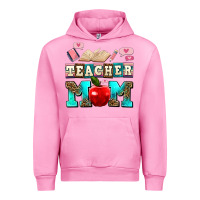 Fuchsia Pink teacher mom Urban Hoodie - AdoDesignShop