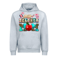 Heather Grey teacher mom Urban Hoodie - AdoDesignShop