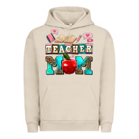 Pigment French Oak teacher mom Urban Hoodie - AdoDesignShop