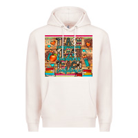 Pale Pink teach compassion kindness confidence Premium Hoodie - JahusDesignShop