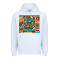 White teach compassion kindness confidence Premium Hoodie - JahusDesignShop
