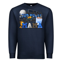 Navy somebody's loud mouth volleyball mama Premium Sweatshirt - Zillion Design Studio