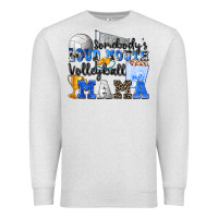 Oatmeal Heather somebody's loud mouth volleyball mama Premium Sweatshirt - Zillion Design Studio