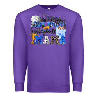 Purple somebody's loud mouth volleyball mama Premium Sweatshirt - Zillion Design Studio