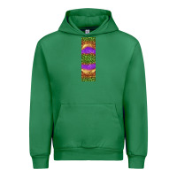 Emerald halloween leopard Urban Hoodie - BundleAndBundleShop
