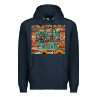 Navy only the brave teach Premium Hoodie - JahusDesignShop