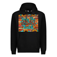 Black only the brave teach Premium Hoodie - JahusDesignShop