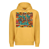 Mustard only the brave teach Premium Hoodie - JahusDesignShop