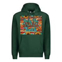Sports Green only the brave teach Premium Hoodie - JahusDesignShop