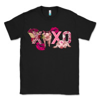 Black Valentine's Day Pig Xoxo Classic Tee - FaDigitalArtStudio