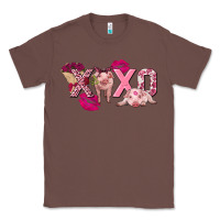 Chestnut Valentine's Day Pig Xoxo Classic Tee - FaDigitalArtStudio