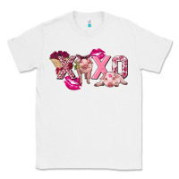 White Valentine's Day Pig Xoxo Classic Tee - FaDigitalArtStudio