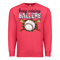 Cardinal busy raising ballers baseball Premium Sweatshirt - texasbilliewilder