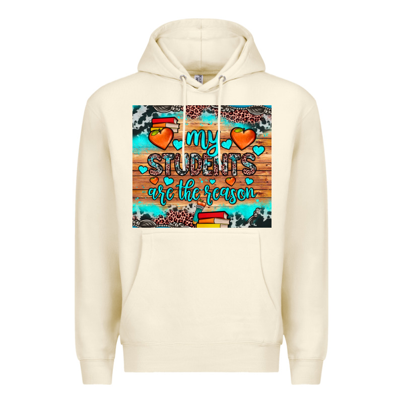 My Students Are The Reason Premium Hoodie by JahusDesignShop | Teevron