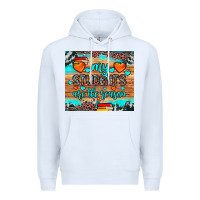 White my students are the reason Premium Hoodie - JahusDesignShop