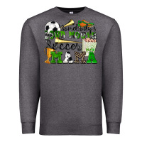 Charcoal Heather somebody's loud mouth soccer mama Premium Sweatshirt - Zillion Design Studio
